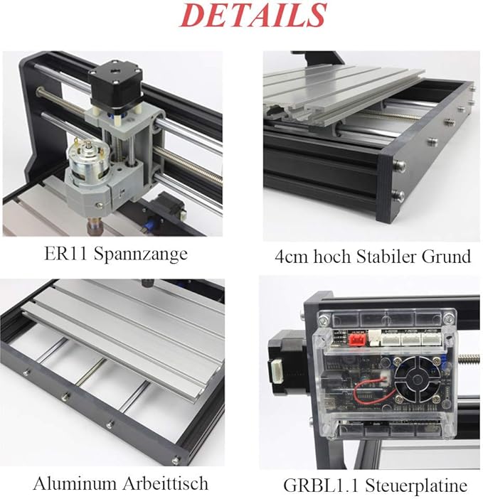CNC 3018 pro Engraving + laser 40W