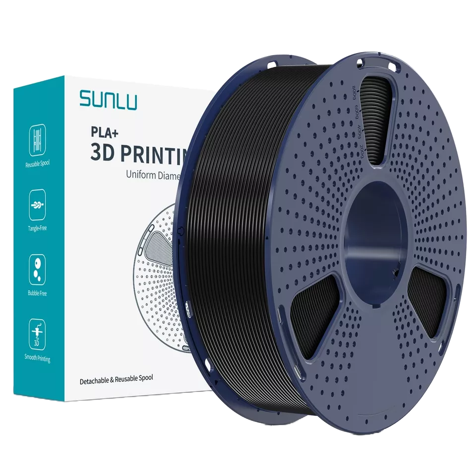 Filament PLA+ Noir 1,75 mm 1kg