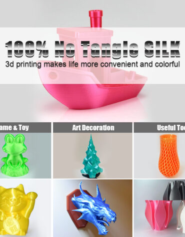 Filament Silk PLA+ Bleu 1,75 mm 1kg Impression 3D