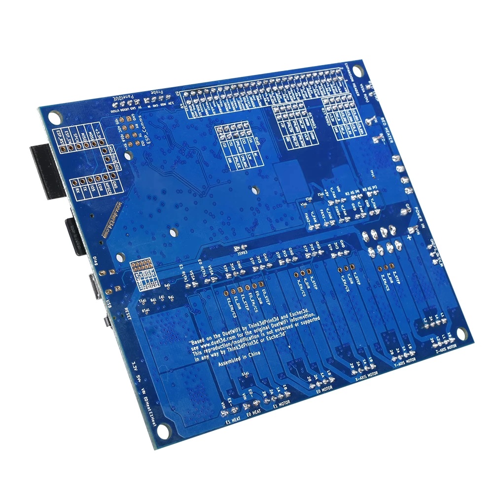 Duet 2 Wifi V1.04 Cloned 32 Bit silent Motherboard 3D