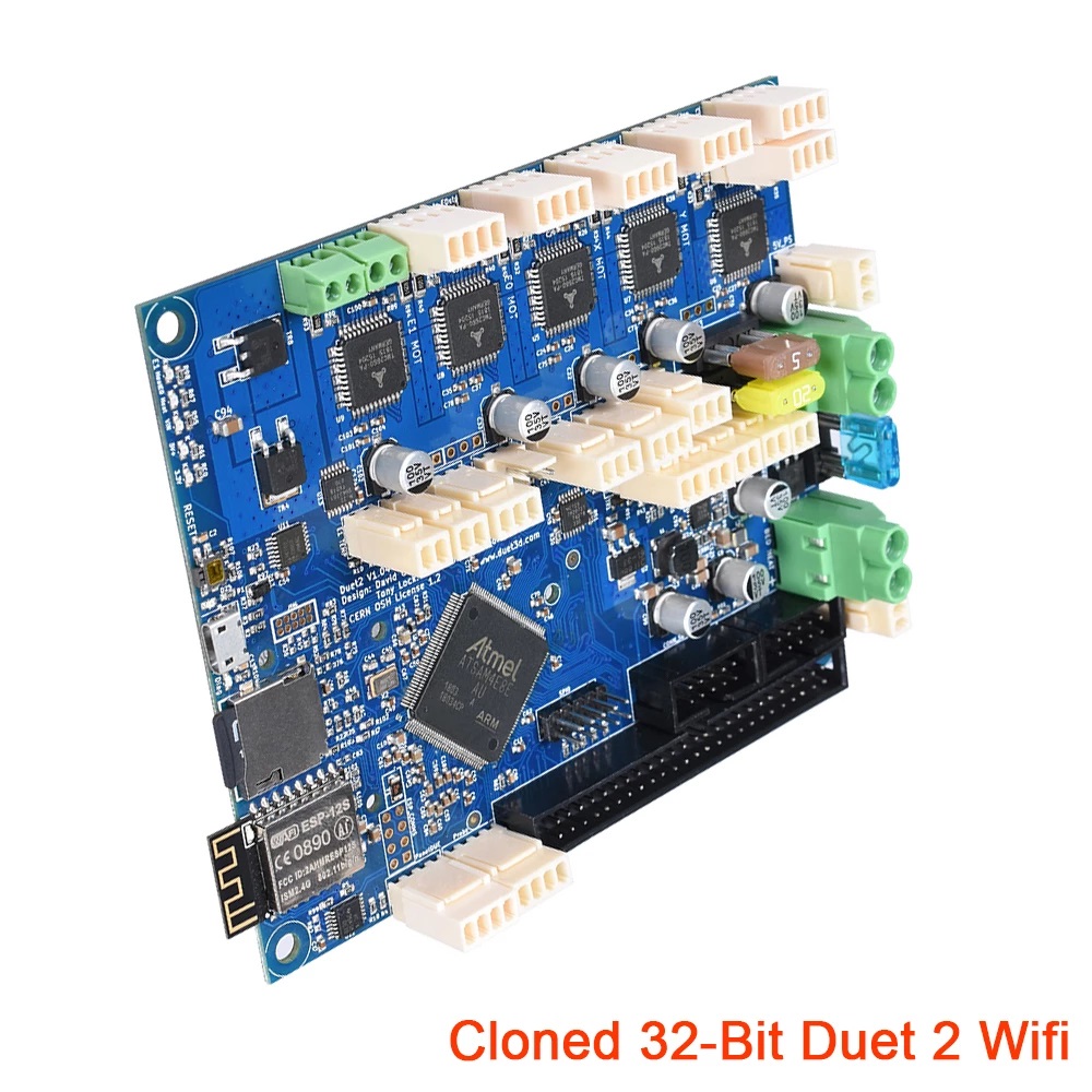 Duet 2 Wifi V1.04 Cloned 32 Bit silent Motherboard 3D