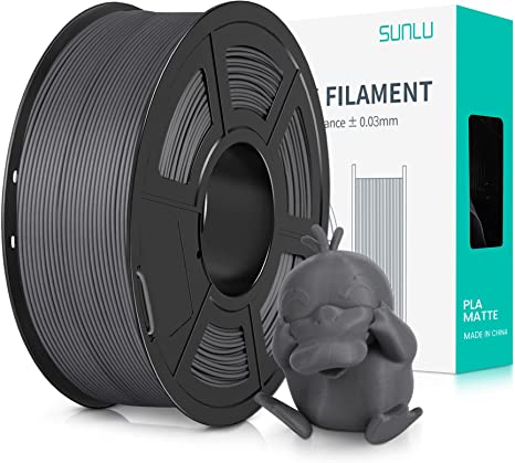 Filament PLA+ Gris 1,75 mm 1kg