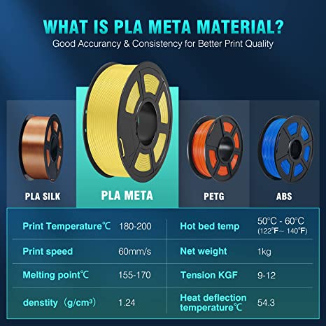 Filament PLA Meta 1,75 mm 1kg