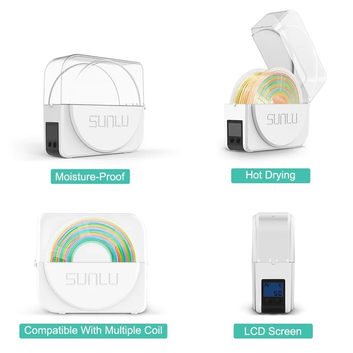 3D Filament Dryer Box S1 PLUS