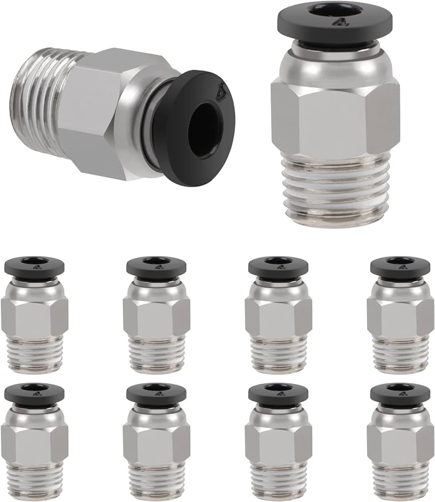 Pneumatic connector PC4-M10